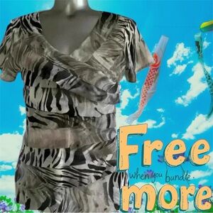 Free 💎Vintage Petite Lined  Mesh Top